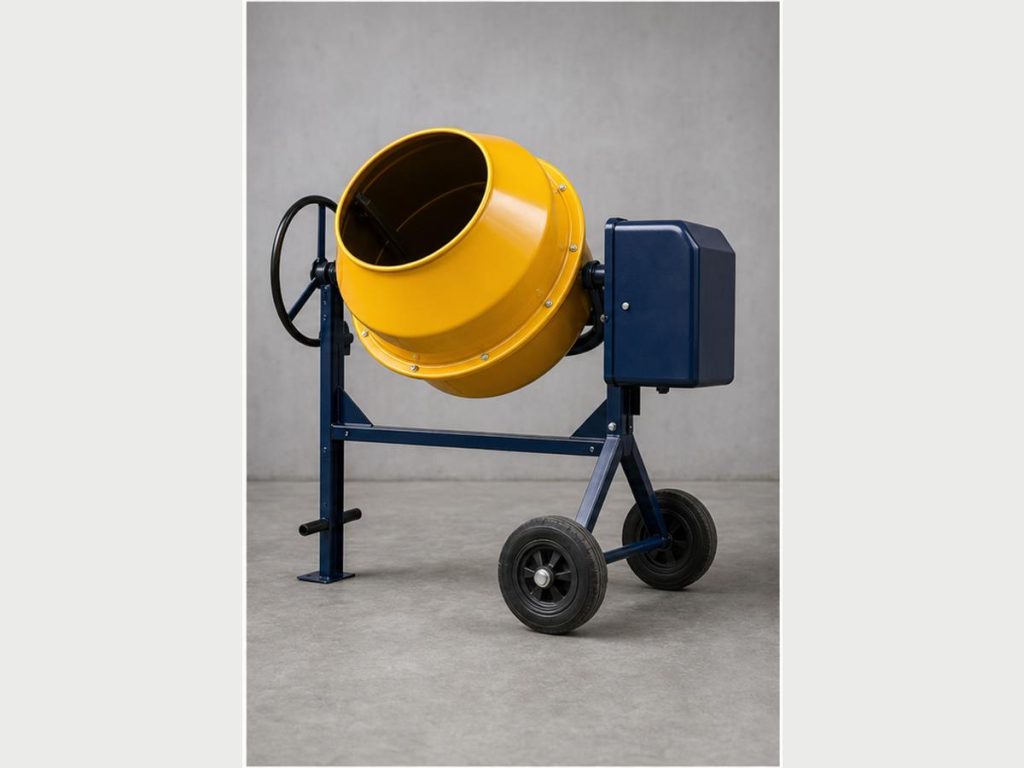 110V Tip-Up Cement Mixer